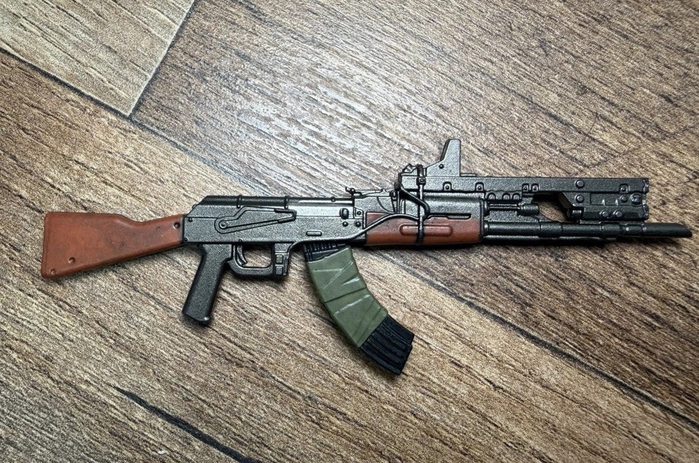 Valaverse Action Force AK Style Assault Rifle GI Joe Classified Custom Fodder