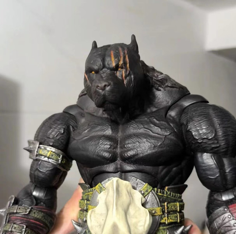 Xesray Studios Fit Only-Head Combatants Fight For Glor Pit Bull Dog No Figure