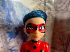 Miraculous LADYBUG CAT NOIR Action Figures Doll Lot 2 Playmates Zag Heroez 2024
