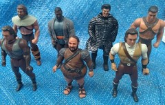 Robin Hood Prince Of Thieves Kenner Action Figure Lot Azeem Sheriff Little John