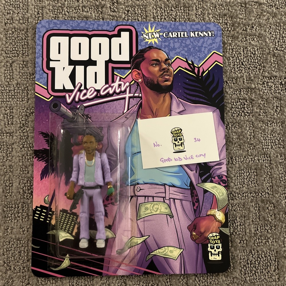 Trap Toys Good Kid Vice City Cartel Kenny Kendrick Lamar Action Figure