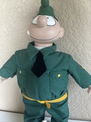 Beetle Bailey Camp Swampy Sargent Orville Snorkel 16″ Plush Doll 2000 Toy Works