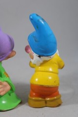 Walt Disney Four 4 Dwarfs Figurines 1989XX/ R6576 Snow White Dwarf incomplete