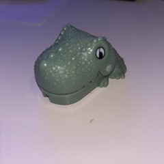 Biting Dinosaur Crocodile Dentist Lookalike Gachapon Mini Playable Toy