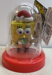 Nickelodeon SPONGEBOB CHARACTER ERASER GLOBE Christmas NEW
