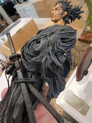VAGABOND Miyamoto Musashi Takehiko Inoue Sculpture Arts Figure Doll Japan USED