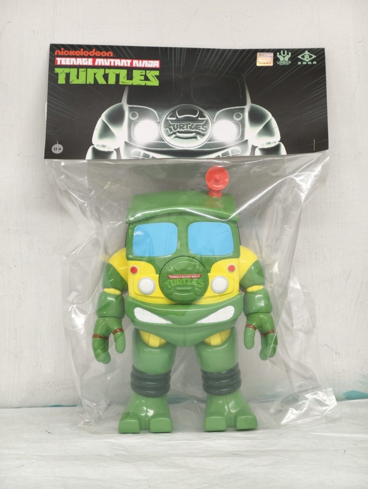 Unbox TMNT Turtles Wagon Real Head True Head Toy Sofubi UNBOX INDUSTRIES