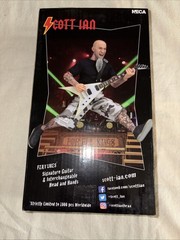Signed Neca Scott Ian Original Action Figure ANTHRAX New In Box Sealed