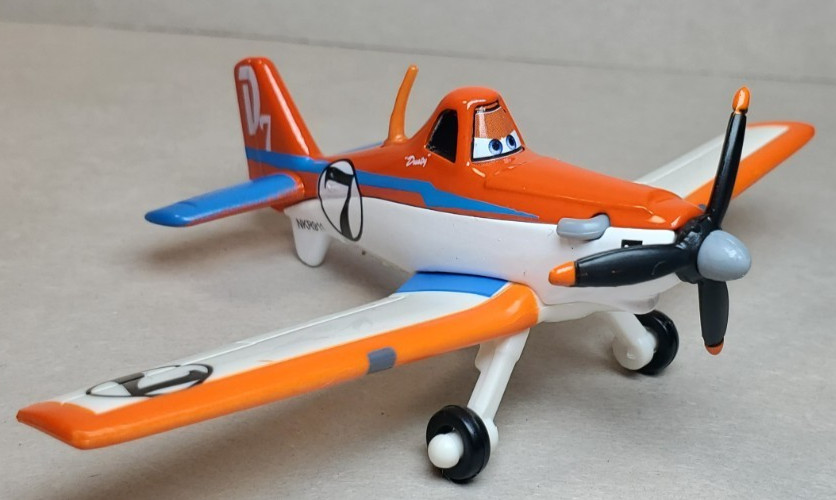 Disney Planes Racing Dusty Crophopper #7 Deluxe Diecast 1:55 FC