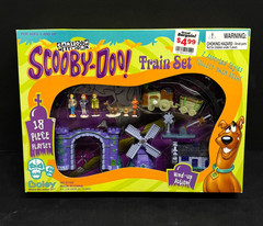 Vintage 1999 Scooby-Doo Toy Train Set Cartoon Network 18 Piece Set Boley 51103