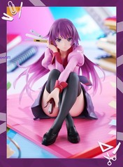 Anime Monogatari Series Senjougahara Hitagi Action Figures Model Statues Toys