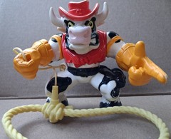 Vintage 1991 Hasbro Cowboy Of Moo Mesa Cowlorado Kid Colonel Cudster set of 2