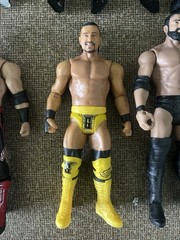 WWE Mattel Basic NXT Lot Of 8 Figures Plus Accessories TJ Perkins Garza Apollo