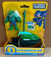 DC SUPER FRIENDS IMAGINEXT (Fisher Price 2014) — Killer Croc & Swamp Ski 2 Pack
