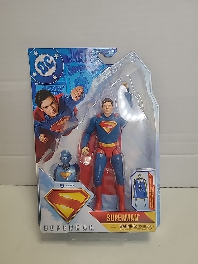 DC Comics SUPERMAN, Superman 6-inch Action Figure, for Ages 4 and up
