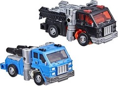 TRANSFORMERS WAR FOR CYBERTRON KINGDOM ROAD RANGER,PUFFER GOLDEN DISK COLLECTION
