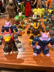 Vintage 1986-1987 Hasbro Takara Battle Beasts Mixed lot Of 15 (No Rubs)