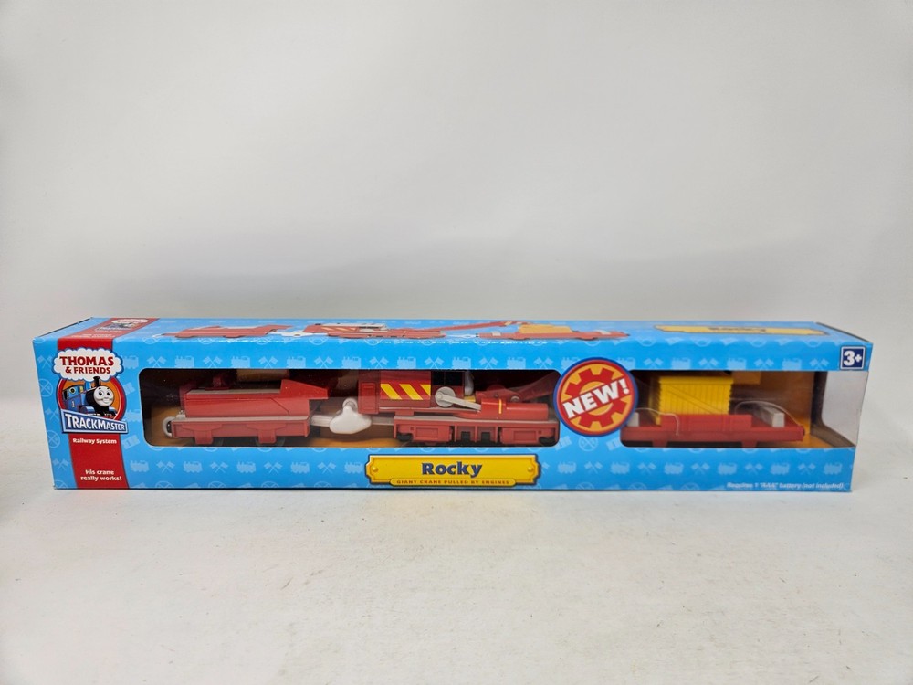 New Thomas & Friends Trackmaster Rocky to the Rescue Motorized Hit Toy