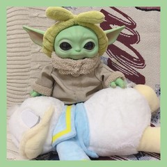 new Star Wars Baby Yoda Grogu Mandalorian 11″ PlushToyAction Figure Collectibles