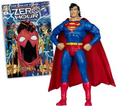 McFarlane DC Direct Page Punchers Superman (Zero Hour) 7in Figure with Comic