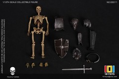 101TOYS ES011 PALM ELF SERIES- Skeleton Medieval Knight B 1/12 6″ ACTION FIGURE