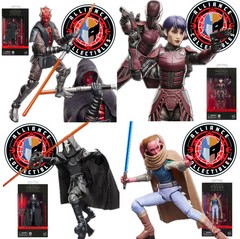 *PRESALE* 2026 Star Wars Black Wave 2 DOOKU VOS KATARN SISTER 6″ Hasbro Fig Lot
