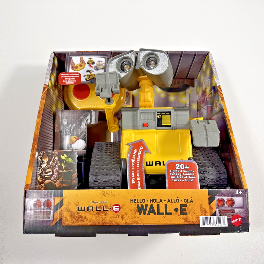 Mattel Disney Wall-E and Pixar Robot Toy GPN30 New In Box