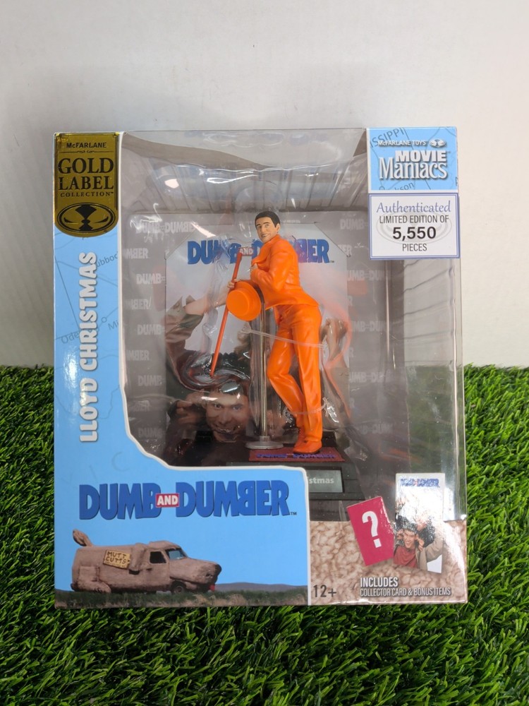 McFARLANE TOYS MOVIE MANIACS DUMB & DUMBER LLOYD CHRISTMAS 6″ PVC FIGURE SEALED