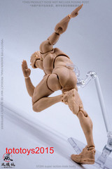 US Wind Toys 1/12 Flexible Man Jointed 6″ Male Action Figure Head Body Model Toy