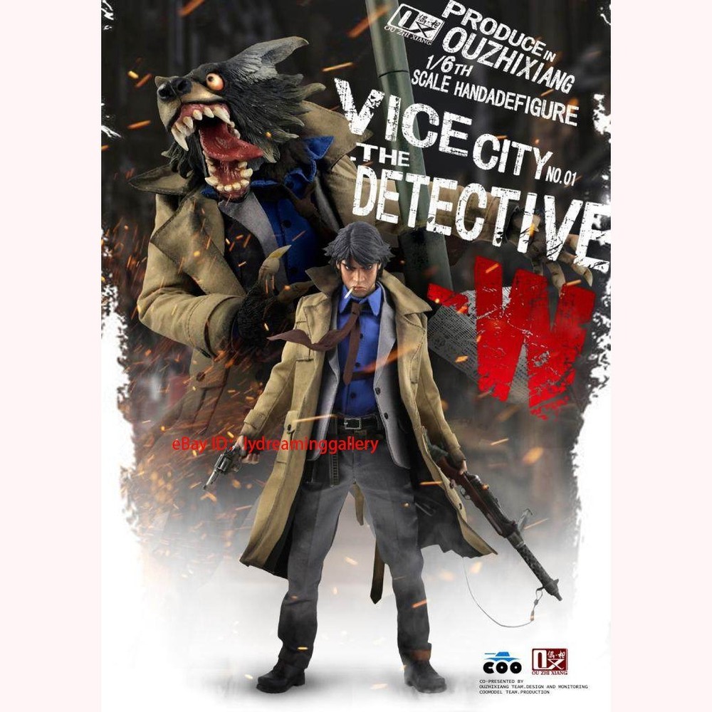 COOMODEL VC002 Vice City Detective W 1/6 Limited Edition Collectible Figure