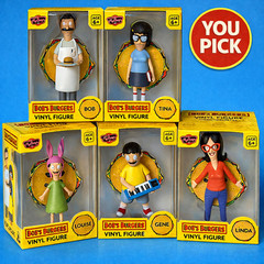 Bob’s Burgers YOU PICK🔥Louise Tina Bob 4” Vinyl Figures Culturefly Gene Linda