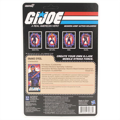 G.I. Joe Snake Eyes (America’s 250th Anniversary) 3 3/4-Inch ReAction+ Figure