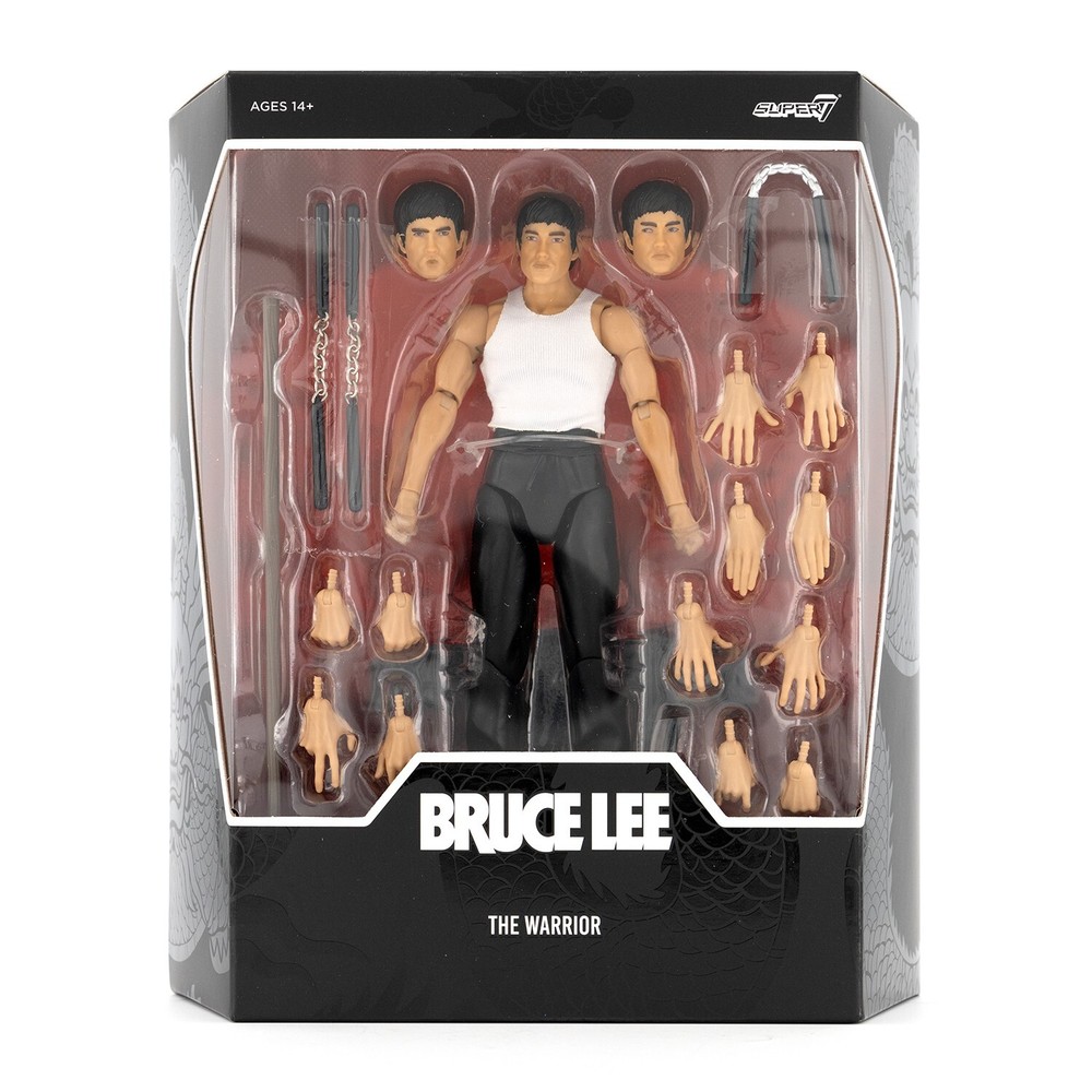 Super7 Bruce Lee Ultimates Wave 1 Enter the Dragon Warrior 7″ Figure (NM Box!)