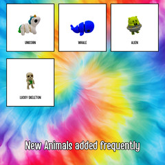 Wiggle Pets – 3D Printed Fidget Animals, Mini Articulated Animal Toys