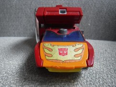 Transformers RODIMUS PRIME figure INCOMPLETE rubber 1986 Hasbro Vintage 7″ G1