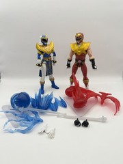 Power Rangers X Street Fighter Morphed LOT: CHUN-LI & KEN Ranger 6” Figures