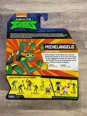 Rise Of The Teenage Mutant Ninja Turtles Michelangelo Wild Card Figure B1