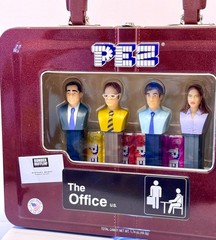 PEZ “The Office” Set-Dunder Mifflin Briefcase (Michael Jim Dwight Pam) BRAND NEW