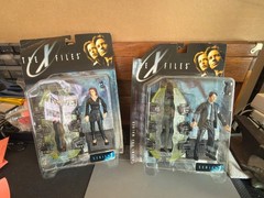 The X Files Series 1 McFarlane Toys 1998 Lot Of 2, Agent Muller & Agent Skully