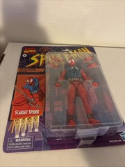 Marvel Legends Retro Spider-Man Comic Scarlet Spider 6” Action Figure Brand New