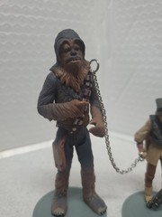 Star Wars Chewbacca Prisoner & Princess Leia Boushh The SAGA Collection 2006