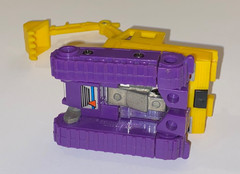 original G2 Transformers YELLOW constructicon SCAVENGER 100% COMPLETE Devastator