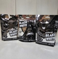 Batman Black and White 3 Mini Figures Series 1, 2 & 3 – DC Collectibles 80 Years