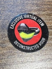Roblox Deconstructed Visor virtual item | CODE ONLY | Fast shipping