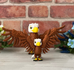 3D Printed Bald Eagle (Toonz Factory)