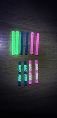 Lil BADASS Fingerboard Board Rails 1 Pair You Pick Uv Reactive, Glow In The Dark