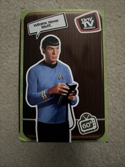 Tiny TV Classics Star Trek Collectible TV with Real Working Remote NEW SEALED