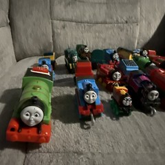 Lot Of 24 Thomas The Tank Engine & Friends Diecast Lot Of Push Along Trains