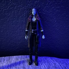 9 Marvel Action Figures Including Hawkeye, Black Panther, Doctor Strange(3), etc