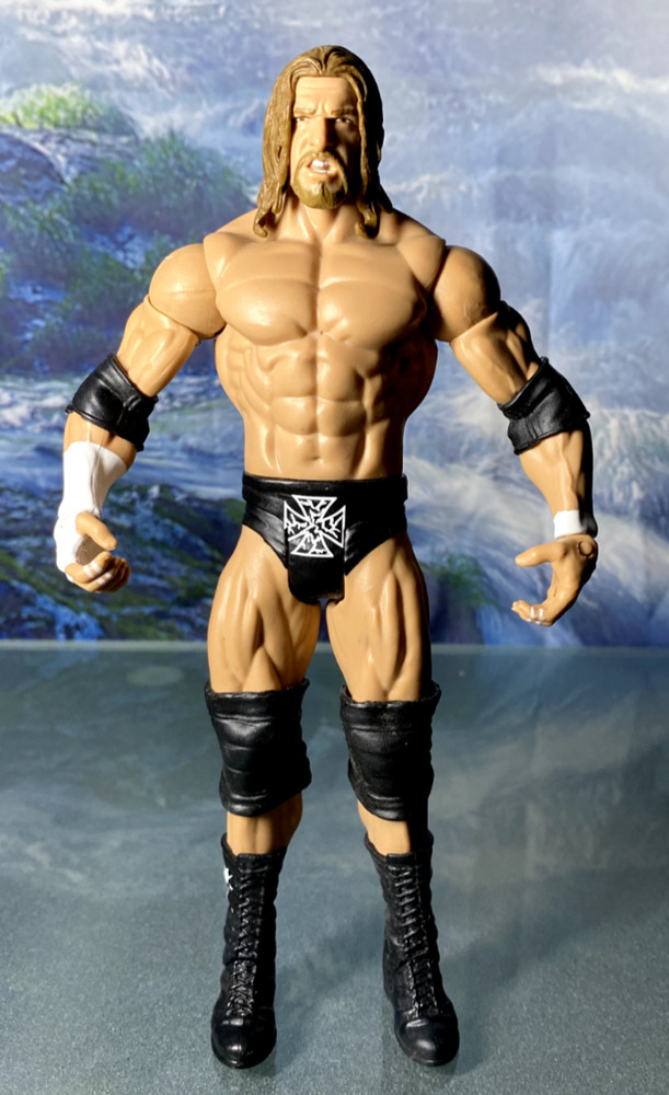 WWE Mattel Triple H Wrestling Figure Basic Series WWF